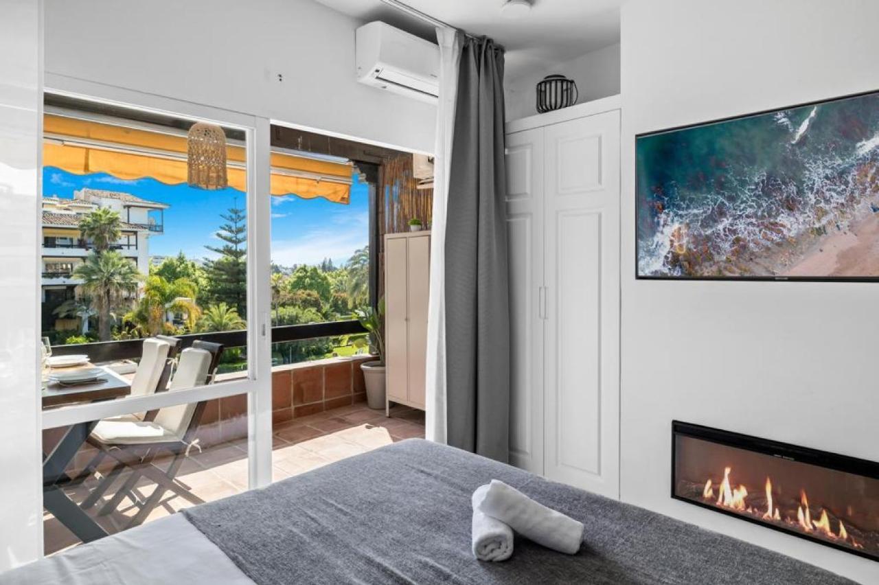 Apartmán Precioso Estudio Con Vistas Al Mar Marbella Exteriér fotografie